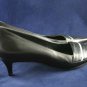 STEPHANE KELIAN WOMENS BLACK LEATHER PUMPS 6/8.5 M NEW