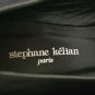 STEPHANE KELIAN WOMENS BLACK LEATHER PUMPS 6/8.5 M NEW