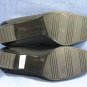THERESIA M BLACK FABRIC LOW HEEL PUMPS 3.5/6.5 EUC