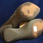 ANN TAYLOR WOMENS TAN LEATHER SLIDE SANDALS 6 M MINT
