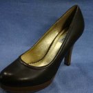 SM STEVE MADDEN BROWN HIGH HEEL PLATFORM PUMPS 9.5 NEW