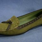 COLE HAAN GREEN LEATHER LOAFERS SHOES 6.5 B NEW $175