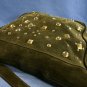 ANDRE CELLINI ITALIAN GREEN SUEDE HOBO BAG PURSE