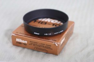 NIKON GENUINE HB-10 BAYONET  LENS HOOD 28-80mm AF