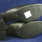 FRANCO SARTO WOMENS BLACK LEATEHR MULES SHOES 5.5 M EUC