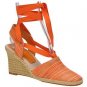 LIFE STRIDE SASHA APRICOT ESPADRILLE SANDALS 5.5 M NEW