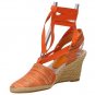 LIFE STRIDE SASHA APRICOT ESPADRILLE SANDALS 5.5 M NEW