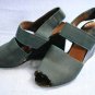 LUC BERJEN PARIS HIGH WEDGE SANDALS 38/7 M