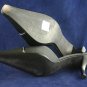 LINEA PAOLO WOMEN BLACK SILK MULES PUMPS 8 M MINT