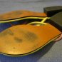 THE GAP WOMENS YELLOW/LILAC THONG SANDALS 7 M MINT