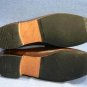 GASHI MENS BROWN LEATHER TUBULAR MOC LOAFERS 9/10 M