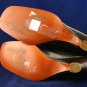 PAOLI WOMENS BROWN LEATHER WEDGE LOAFERS SHOES 39.5/9 B