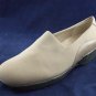 STUART WEITZMAN BEIGE STRETCH FABRIC LOAFERS SHOES 8 M