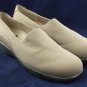 STUART WEITZMAN BEIGE STRETCH FABRIC LOAFERS SHOES 8 M