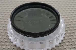 HOYA AUTH 62mm PL POLARIZER POLARIZING LENS FILTER F796