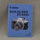 CANON EOS ELAN II E INSTUCTION BOOK OWNERS MANUAL B229