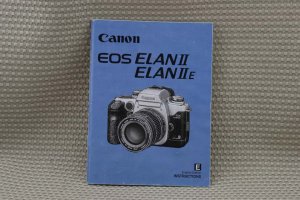 CANON EOS ELAN II E INSTUCTION BOOK OWNERS MANUAL B229