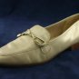 ENZO ANGIOLINI LINEAR PEARL BEIGE TASSEL LOAFERS 8 N