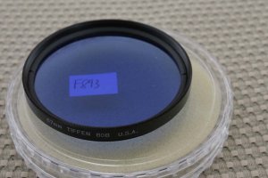 TIFFEN AUTH 67mm 80B blue LENS FILTER F893