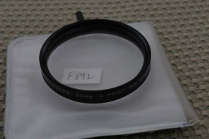 TIFFEN AUTH 55mm 4 POINT STAR LENS FILTER MINT F892