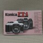 KONICA FT-1 MOTOR INSTUCTION BOOK OWNERS MANUAL - B243