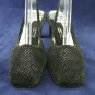 JOAN & DAVID COUTURE BLK SUEDE SLINGBACK PUMPS 8.5 M