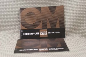 OLYMPUS OM-2 BOTH INSTUCTION BOOK OWNERS MANUAL B262