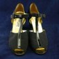 PANCALDI OPEN TOE ANKLE STRAP PUMPS 6 B MINT $295