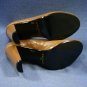 NINE WEST EXTREME BROWN PEEP TOE PLATFORM PUMPS 8 M