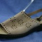 EDDIE BAUER WOMENS TAN NUBUCK SLINGBACK SANDAL 11 M