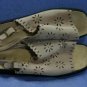 EDDIE BAUER WOMENS TAN NUBUCK SLINGBACK SANDAL 11 M