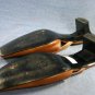 MILA PAOLI COPPER BROWN MID-HEEL MULES SHOES 8 B MINT