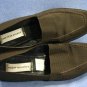 SAKS FIFTH AVENUE BROWN STRETCH LOAFERS FLAT SHOE 8.5 N