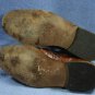 JOAN & DAVID BROWN CROCO LEATHER SANDALS/SHOES 36/6