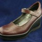 KENNETH COLE BURGUNDY WEDGE PLATFORM MJ PUMPS 10 M