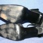 KENNETH COLE  WOMEN BLACK FABRIC ANKLE STRAP PUMPS 10 M