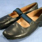 JOAN & DAVID CIRCA BLACK  MARY JANE FLATS SHOES 7 M