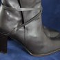 COLIN STUART WOMENS BRN LEATHER ANKLE BOOTS 9 M MINT