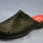 PACO HERRERO SPAIN WOMENS WOVEN LEATHER MULES CLOG 35/5
