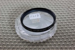 HOYA AUTH 49mm STAR-EIGHT SCREEN STAR LENS FILTER F687