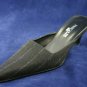 PANCALDI WOMENS BLACK WOOL MULES PUMPS 8 B $395 MINT