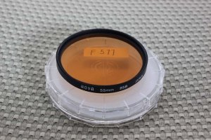 HOYA AUTH 55mm 85B COLOR CONVERSION LENS FILTER F577