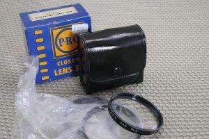 PRO 52mm CLOSE UP LENS FILTER SET +1 +2 +3  MINT JAPAN