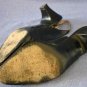RENE MANCINI BLACK MID-HEEL SLINGBACK PUMPS SZ 6
