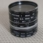 LOT/SET OF (10) 55mm LENS FILTERS UV/1A/SKY/ETC