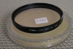 CANON AUTH 72mm Sky 1-A skylight LENS FILTER F1130