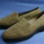 CLARKS SPRINGERS TAN NUBUCK WOMENS LOAFERS SHOES 11 M