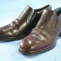 JOAN & DAVID BURGUNDY LEATHER HEELED LOAFERS SHOES 6 M