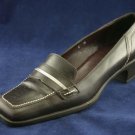 SESTO MEUCCI WOMENS BRN LEATHER LOAFERS 4 M EUC