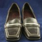 SESTO MEUCCI WOMENS BRN LEATHER LOAFERS 4 M EUC